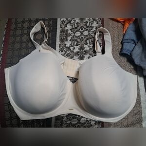 NWOT Cacique Lightly Lined Balconette - 50H - Cream/Nude